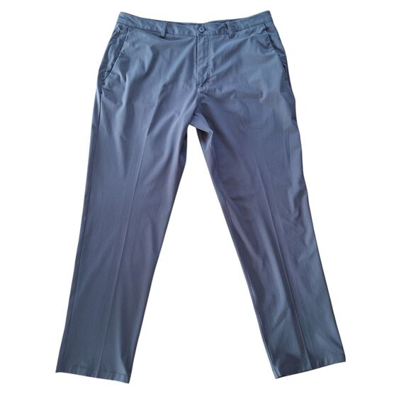 SKYR Tricot Dynasty Slim Fit Pant Mens L 36 x 30 Gray Moisture Wicking Anti Odor - Picture 2 of 14
